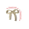 10pcs Bow Deco Nail Art Charm 3D Silver/Gold Bowknot Ribbon Nail Decor Parts DIY Luxury Manicure Accessories 6
