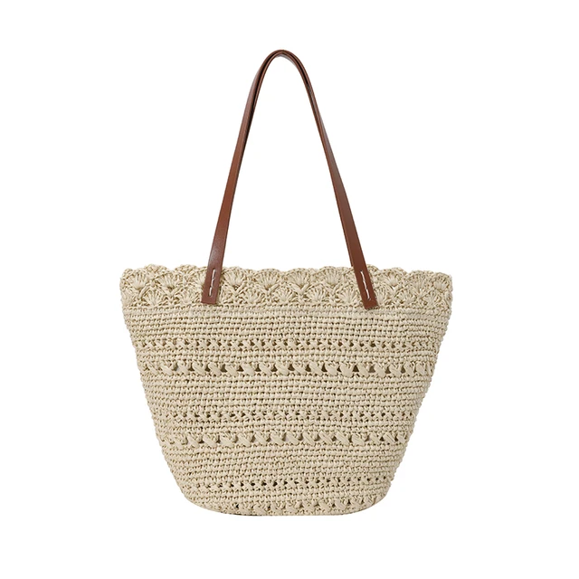 Hand-Woven Seaside Holiday Tote Bag