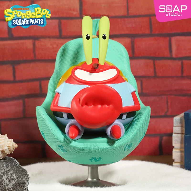 thumbnail image 1 of Figura de anime de Bob Esponja, Patricio Estrella, regalo de cumpleaños de Año Nuevo, decoración, juguetes para niños, modelo de dibujos animados de animación coleccionable, 1 of 4
