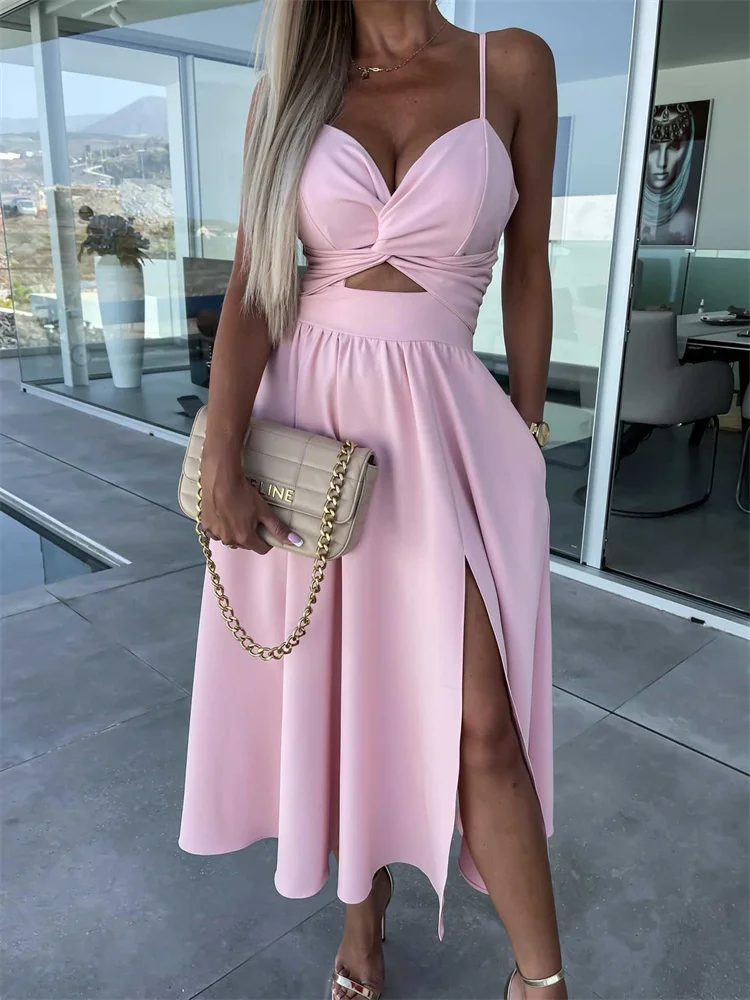 Wmstar Dresses for Women Wholesale Slip Solid Elegant