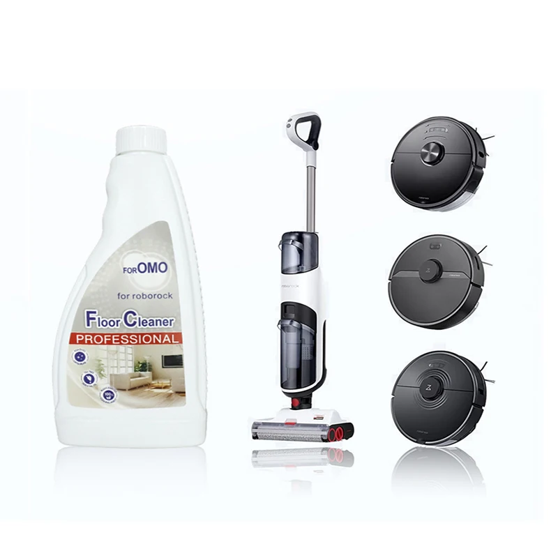 Floor Cleaning Solution for Roborock S8 Pro Ultra/S7 MaxV Ultra/Dyad/S7 Vacuum Cleaner Parts Robot Mops Antibacterial OMO 480ML