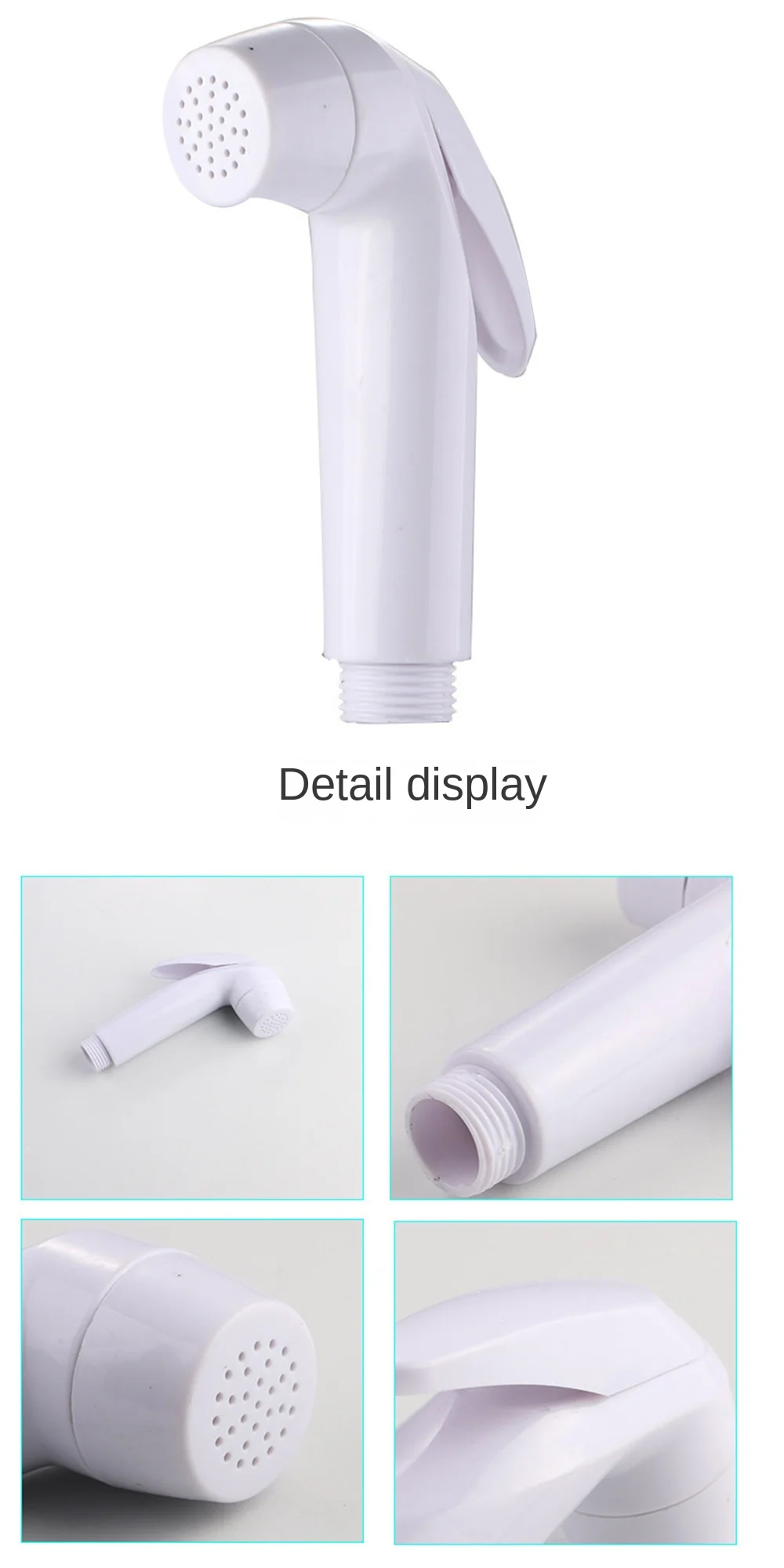 Description Picture 4 of item1PC Bidet Toilet Sprayer Head Handheld Bidet Faucet Spray For Sanitary Shattaf Shower Head Self Cleaning Accessories