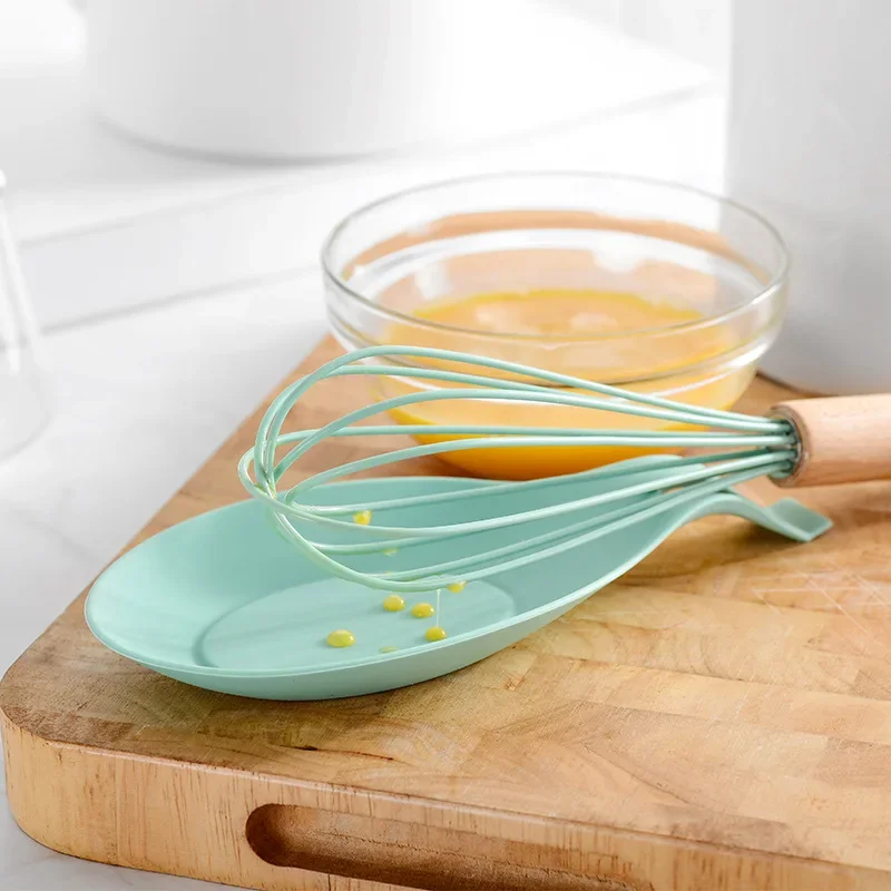 Silicone Heat Insulation Spoon Utensil Holder Stove Organizer Shelf Placemat Lid Scoop Cookware Bracket Stand Kitchen Accessory kitchen utensil holder kitchen accessories kitchen organizer kitchen tool silicone kitchen holder