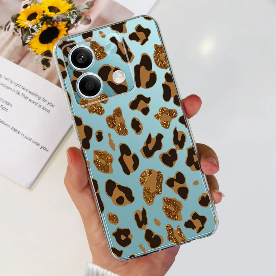 Elegant Printing Soft Silicone TPU Slim Phone Back Cover