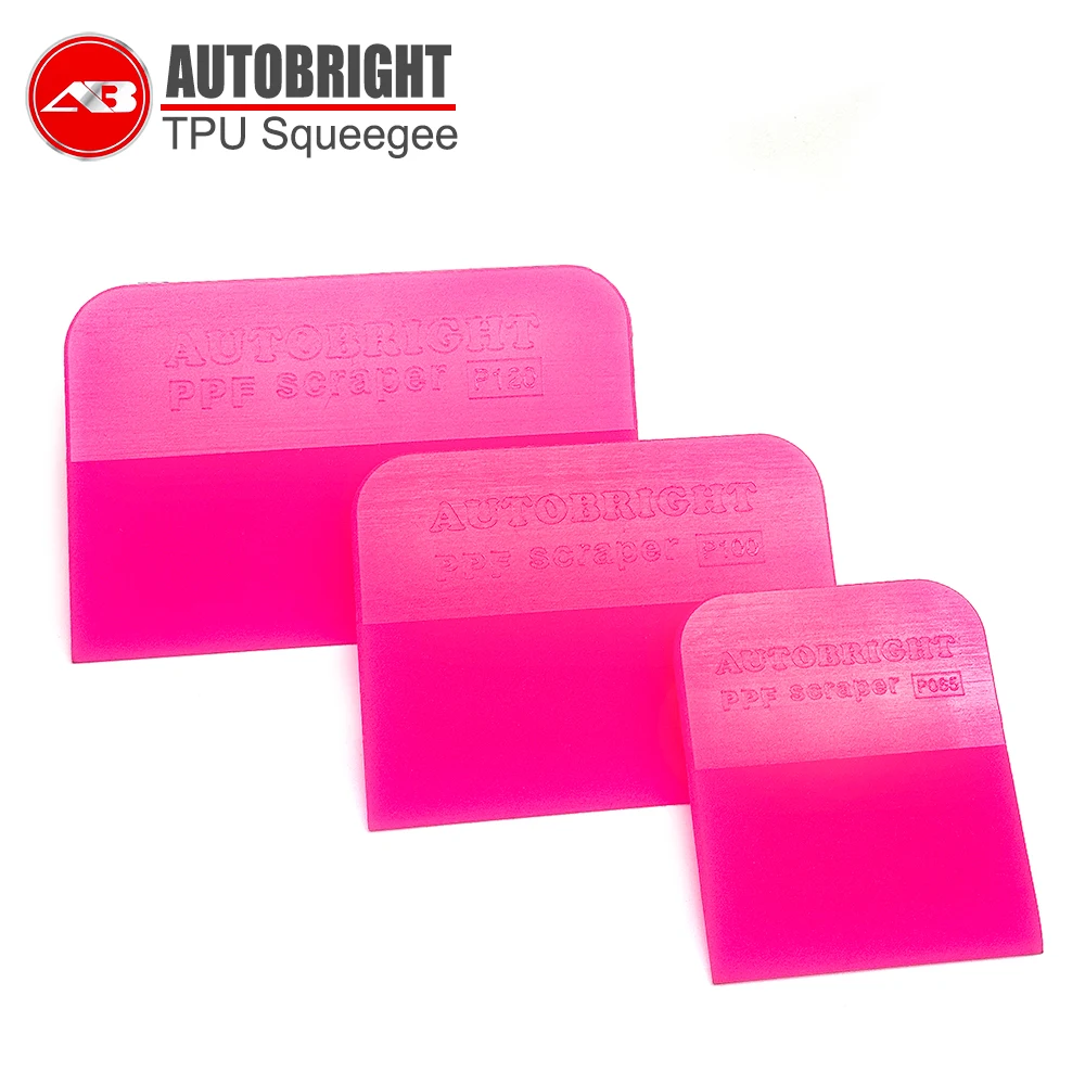 PPF Squeegee TPU Rubber Squeegee Water Wiper Blade Scraper Cleaner Car Vinyl Wrap Window film Tools