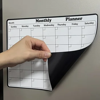 Magnetic Fridge Calendar Board 1