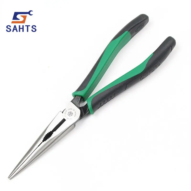 

SAHTS TOOLS LAOA American Type CR-MO Long Nose Plier Hard Alloy Steel Fishing Pliers Hand Tools For Professional Electrician