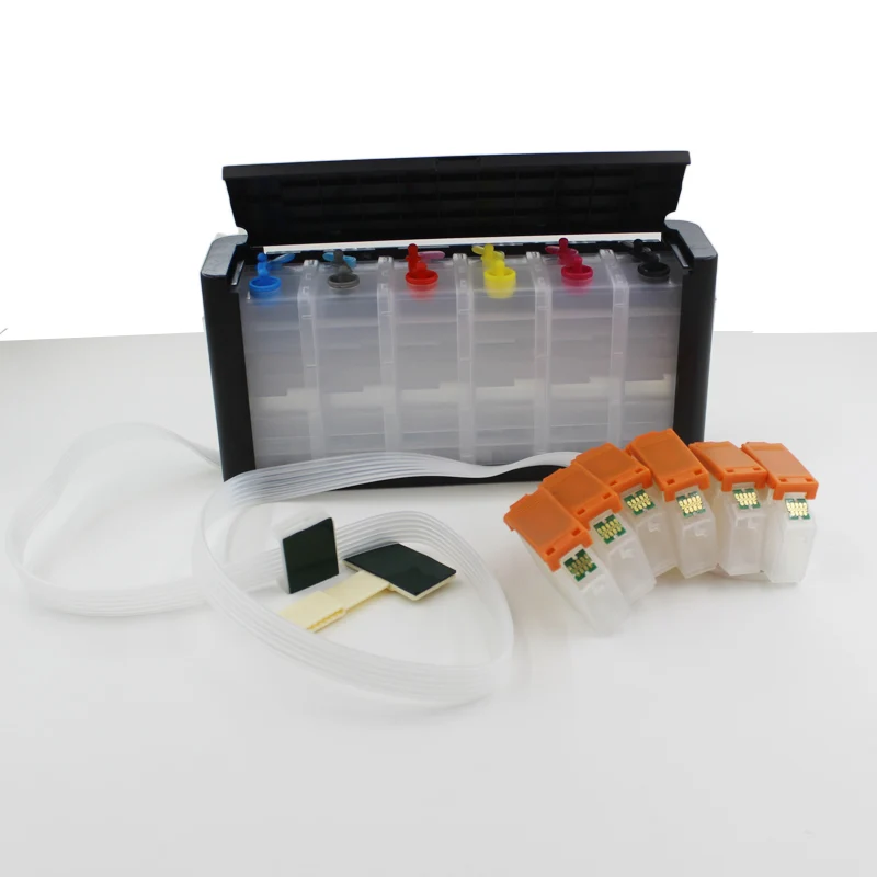 UP 378XL Empty CISS ink supply system For Epson xp-8500 xp-8505 xp-8600 xp-8605 XP-8700 Europe Printer auto reset chip