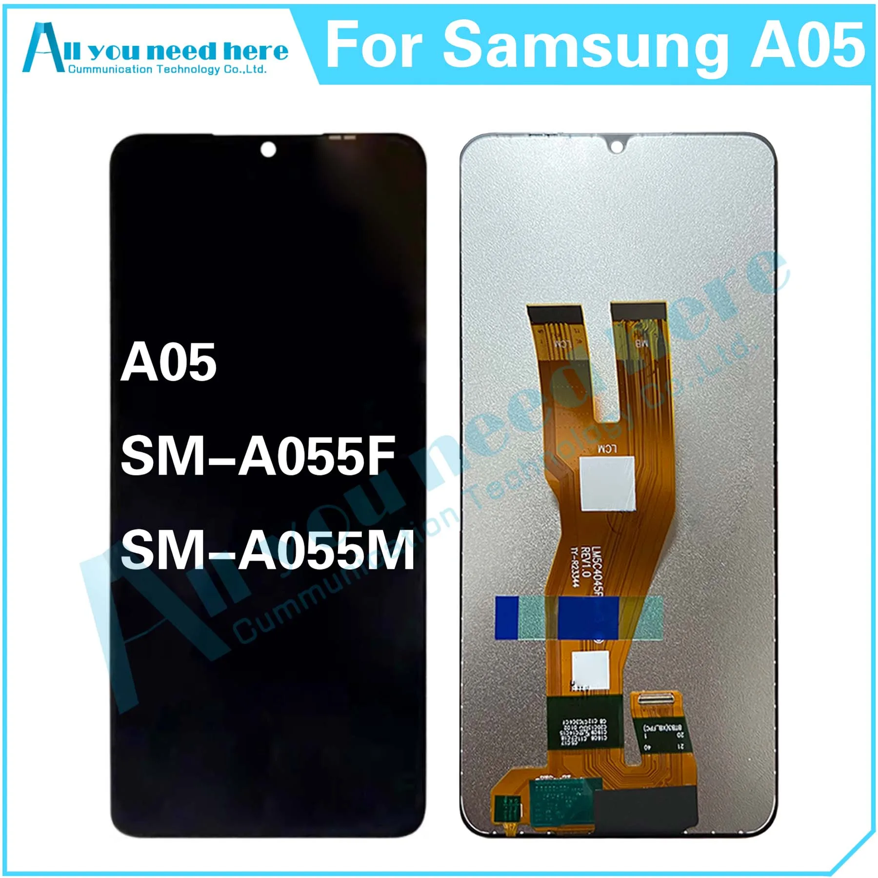 

100% Протестировано для Samsung Galaxy A05 SM-A055 SM-A055F LCD дисплей сенсорный экран дигитайзер в сборе запасные части для замены