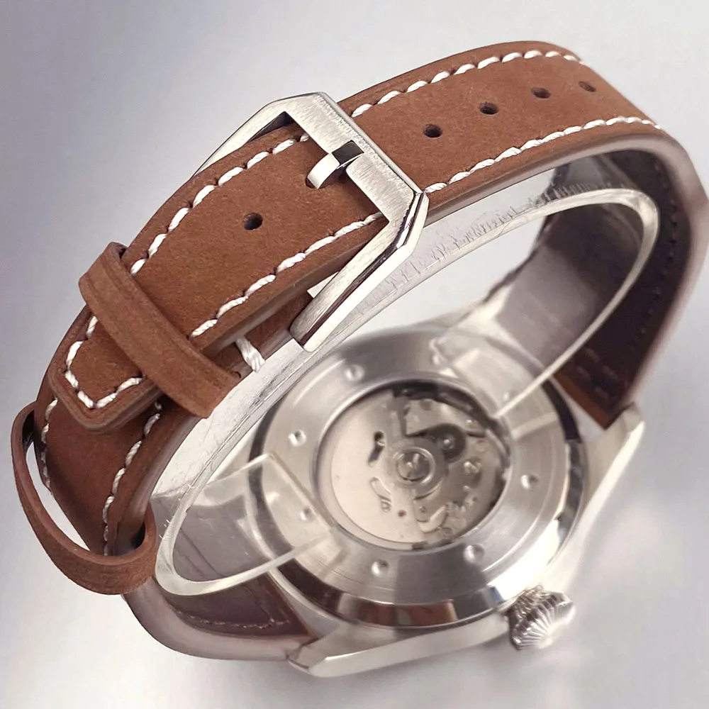 Simple White 12-Hours Arabic Numerals Dial Retro Sapphire 200m