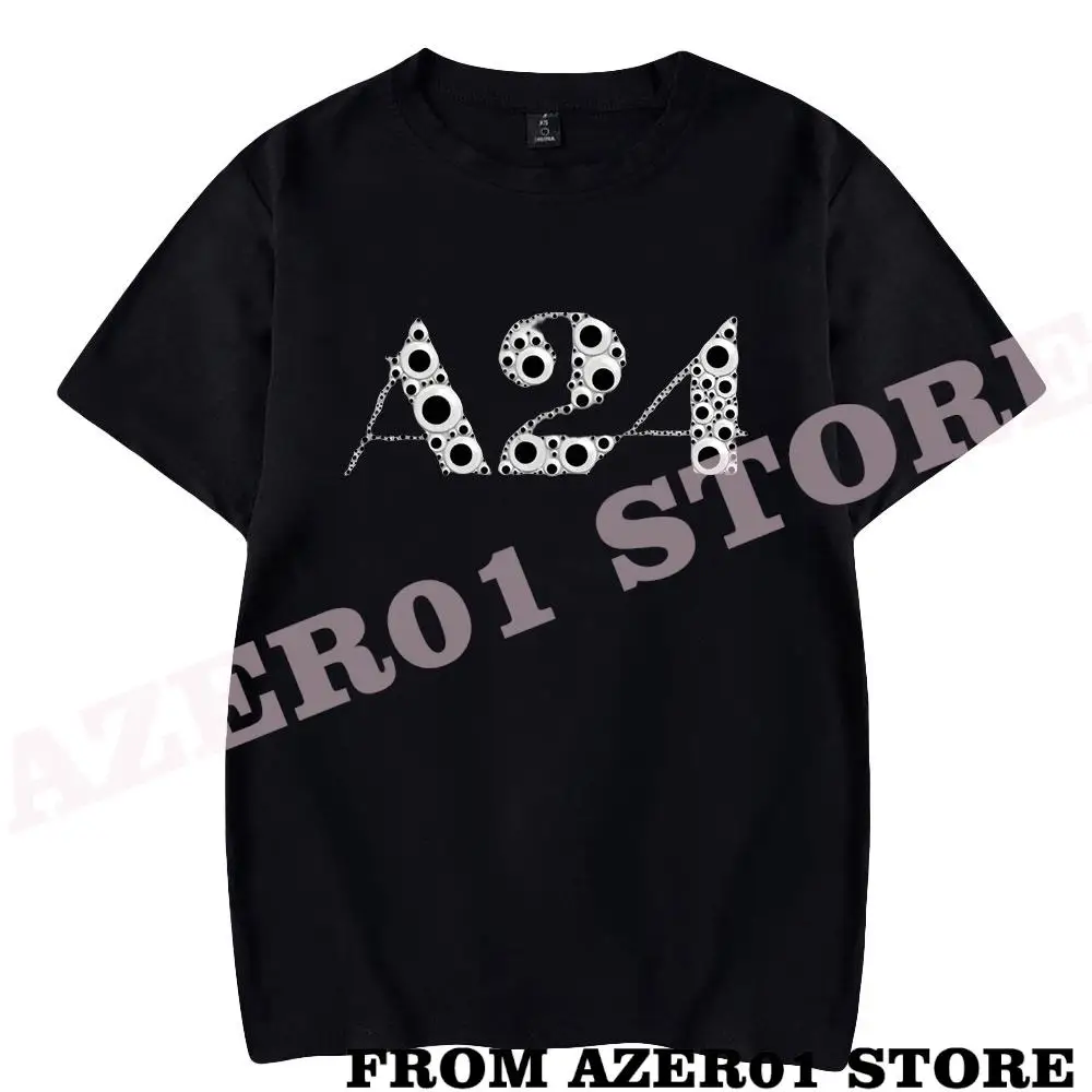 

Футболка с коротким рукавом для мужчин и женщин, с логотипом A24