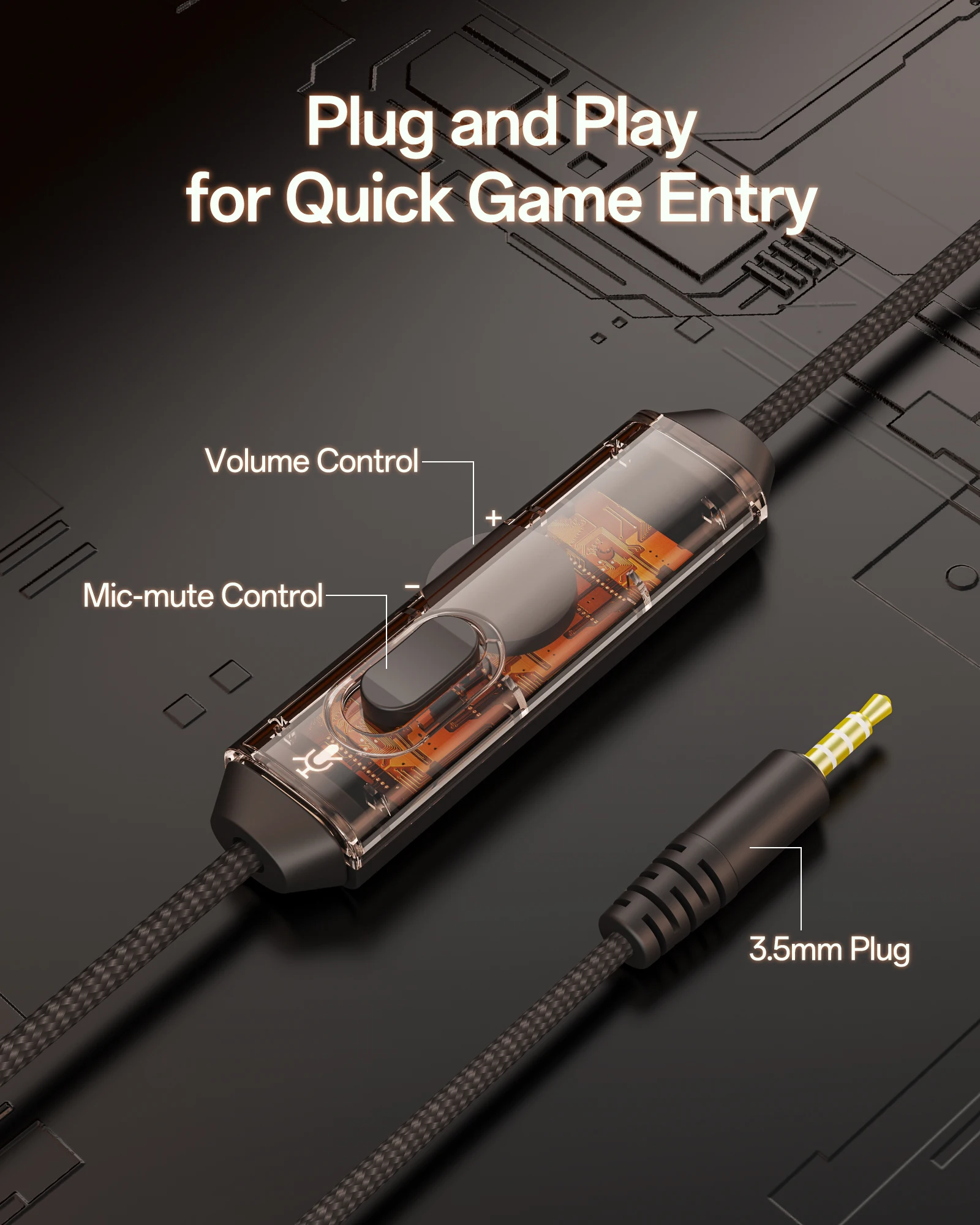 Nubwo N16 Gaming Headset For Xbox,ps5,ps4,pc,ns,mac Over Ear Headphones With Mic Stereo Wired Xbox Headet With 3 5mm Audio Jack, Alina Gadgets