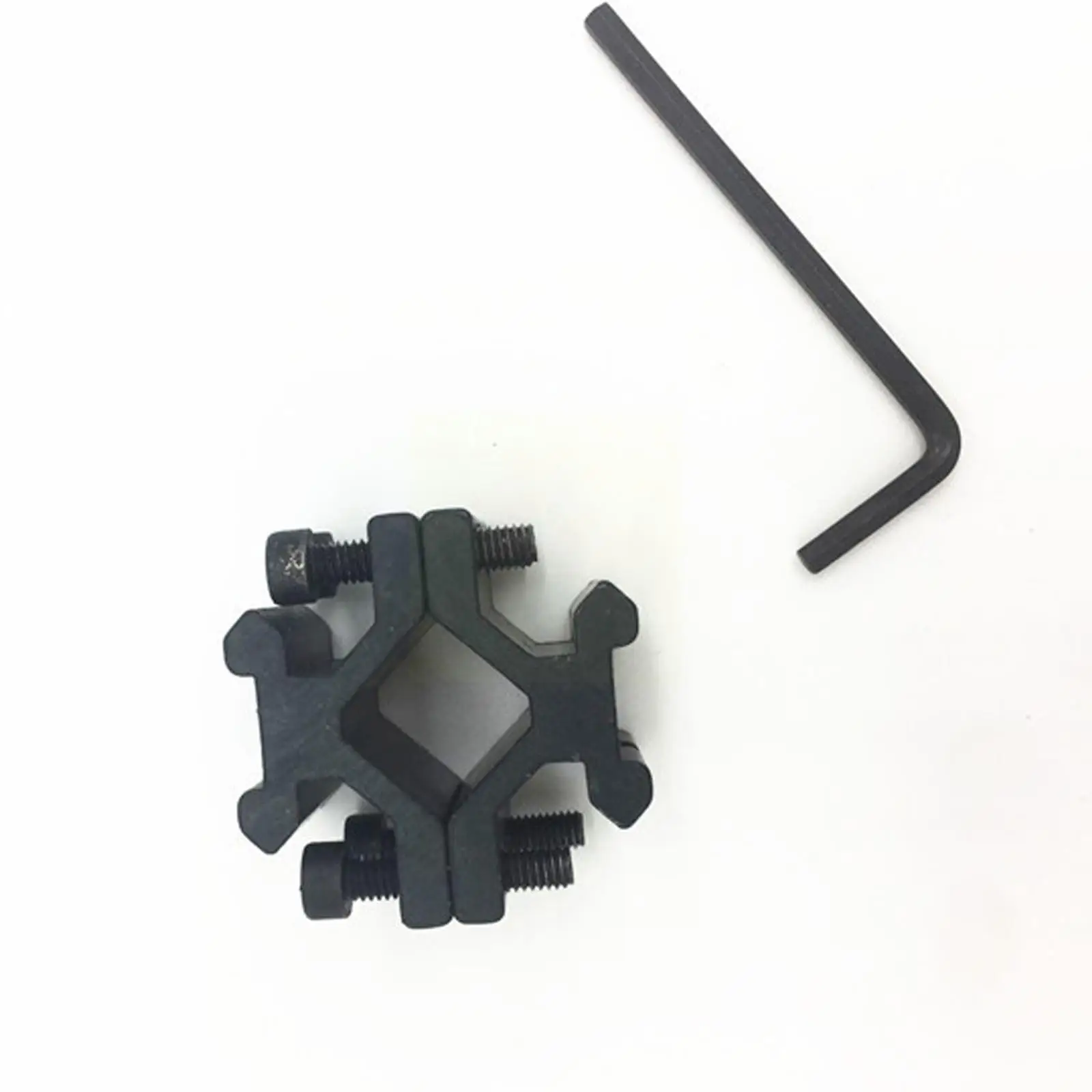 Picatinny Rail Accessories Adjustable Rails Rail Adapter Tactical Adjustable Universal Rail 20mm Rail Barrel Mount For Picatinny Scope Flashlight Sight Torch Clip 1 PCS