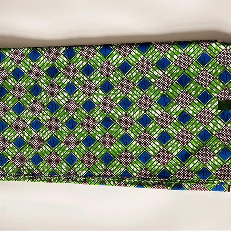 high quality cotton fabric African Holland wax Ankara wax fabric Ghana dress 6 yards