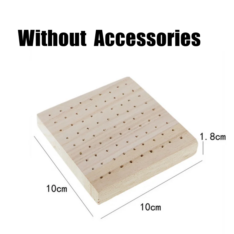 Wooden Bamboo Crochet Blocking Board Kit With Stainless Steel Rod Pins For  Woolen Knitting Sewing Crafting DIY Practical Gifts