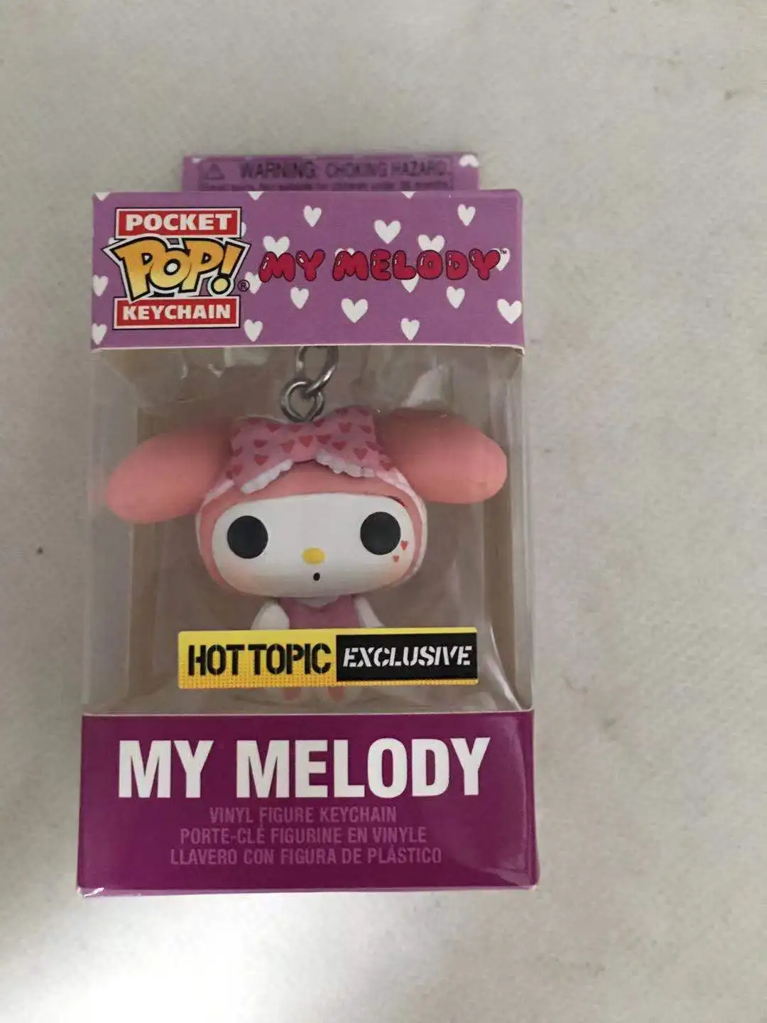 Funko Pop Pocket Keychain Sanrio Melody | New Funko Pop Pocket Keychain -  New Funko - Aliexpress