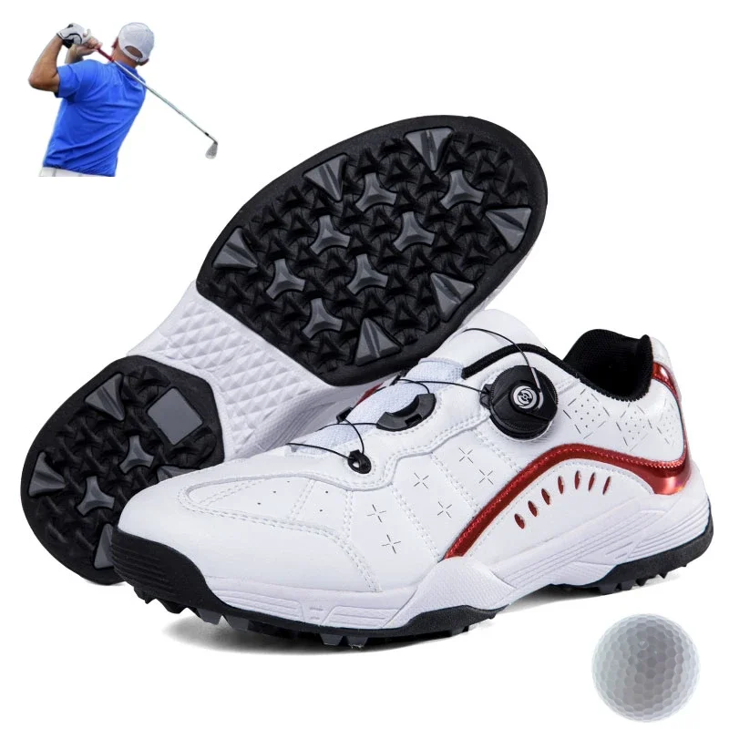 New Professional Couple Golf Shoes Women and Men Breathable Sneakers Non-Slip Grass Walking Shoes Outdoor Fashion Sneakers Men