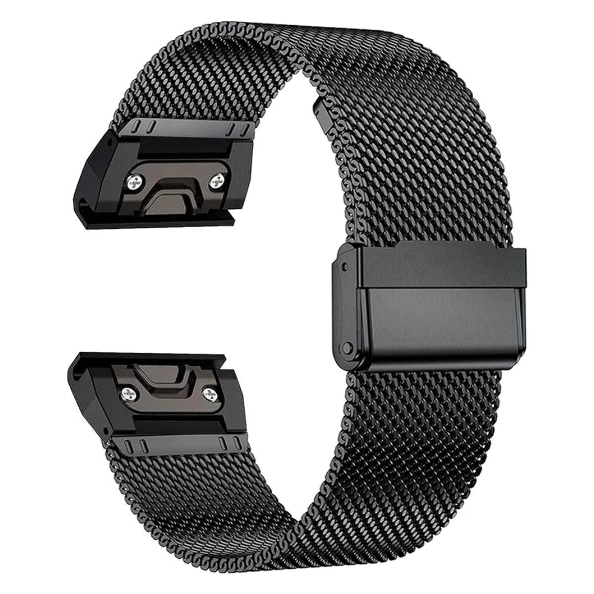 Premium Stainless Steel Quick Fit Watch Strap - 26mm/22mm Adjustable Band