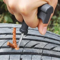 Tubeless Tyre Puncture Studding Plug Set Car Tire Repair Tool Kit with Rubber Strips Motorcycle Truck Vacuum Tire Repair Tools 2
