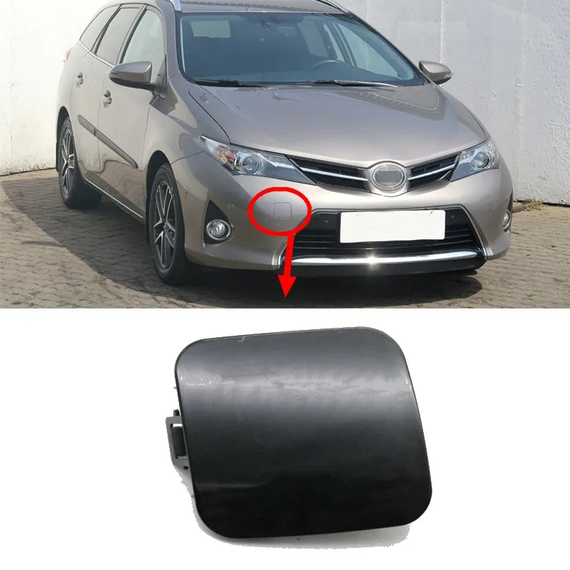 Unpainted Color Front Bumper Tow Hook Eye Cover For Toyota Auris 2013 ...