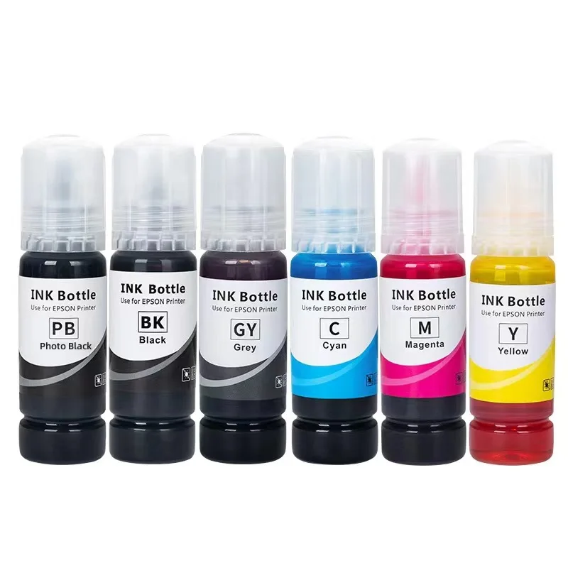 Dye Ink Refill for Epson EcoTank L8160 L8180 Printer