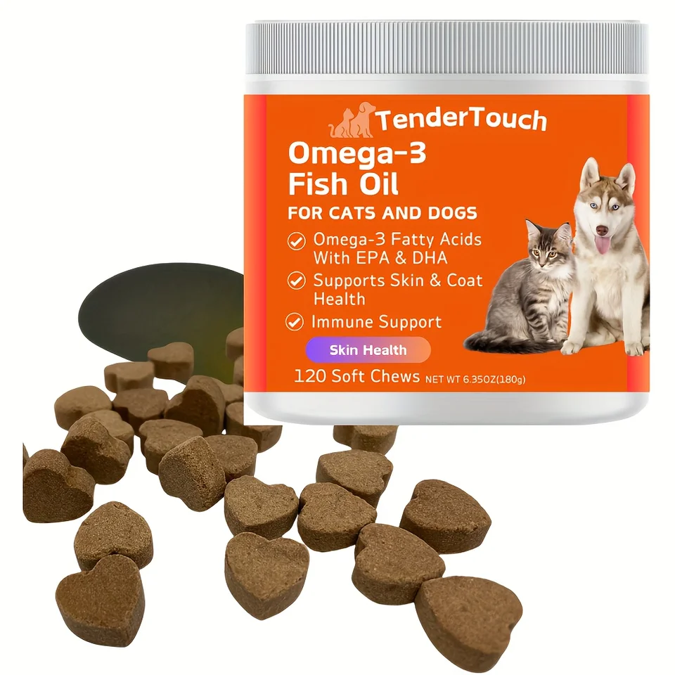 TenderTouch Omega 3 Fish Oil Chews for Pets