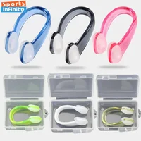 Swimming Nose Clip Professional Waterproof and Anti Slip Silicone Diving Nose Plug Nose Protection Swim Accessories for Adults 1