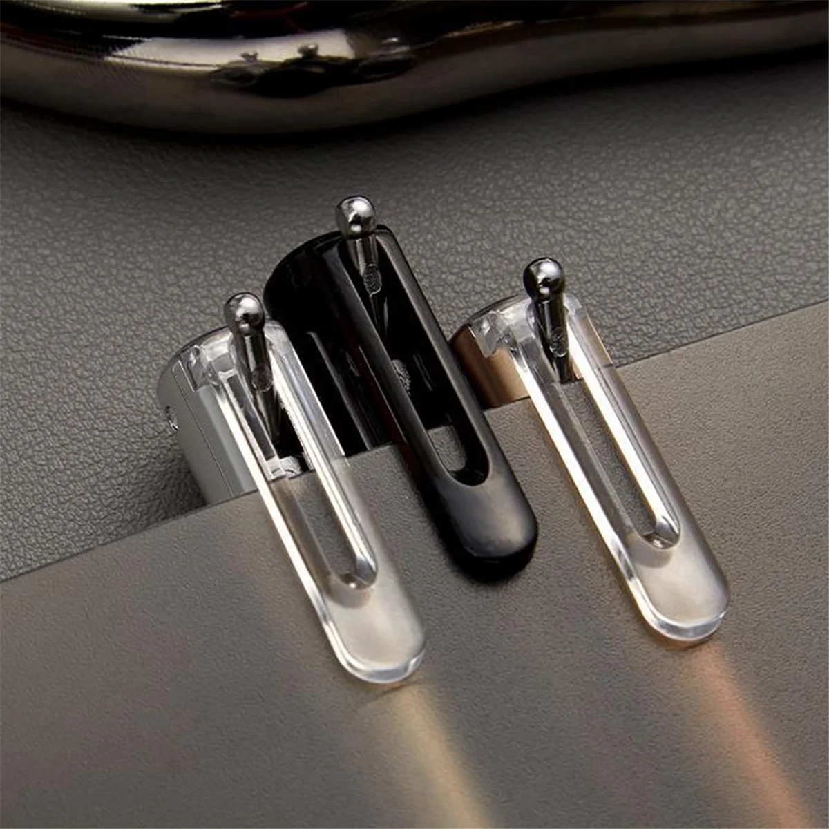 Geometrische Metalen Gekreukelde Pen Fidget, Stressreliëf Metalen Vorm