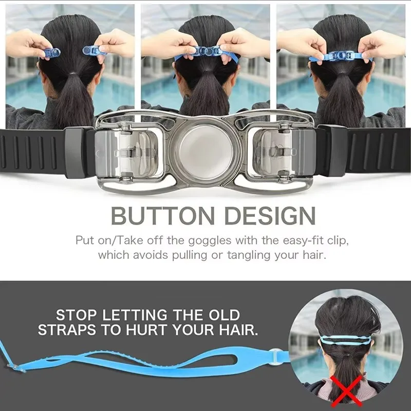 Swimming Goggles For Men Women Adults Kids