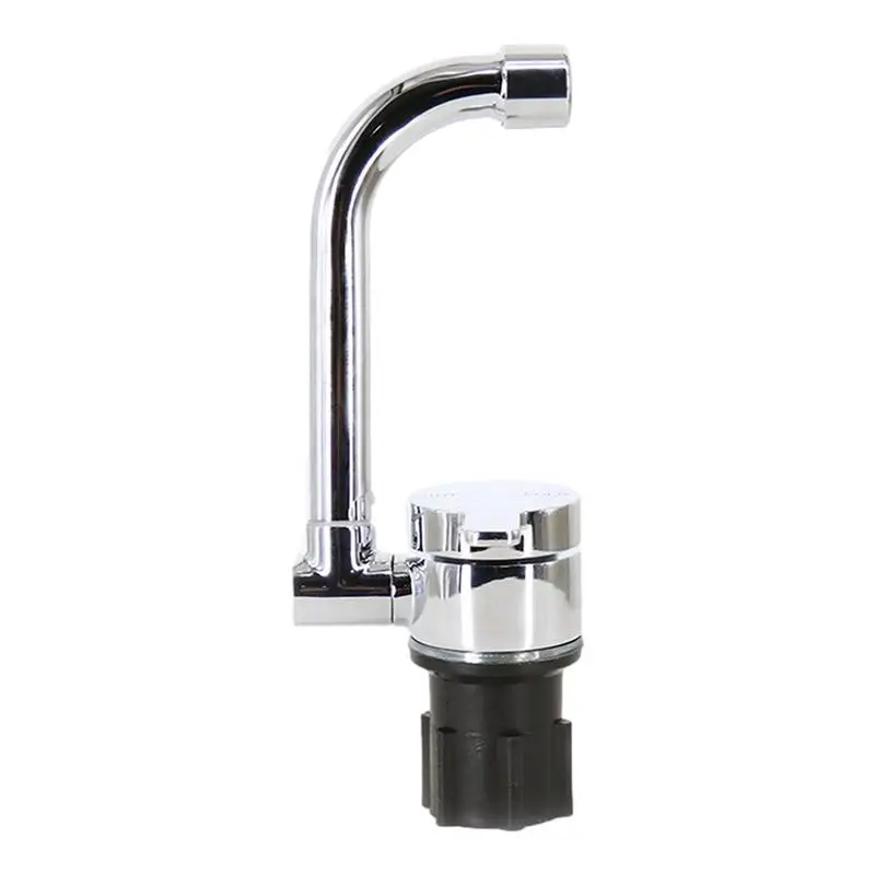 

RV Kitchen Faucets Chrome Polished Rust-Proof Water Faucet With Brass Construction RV Bathroom Products For Caravans Bar