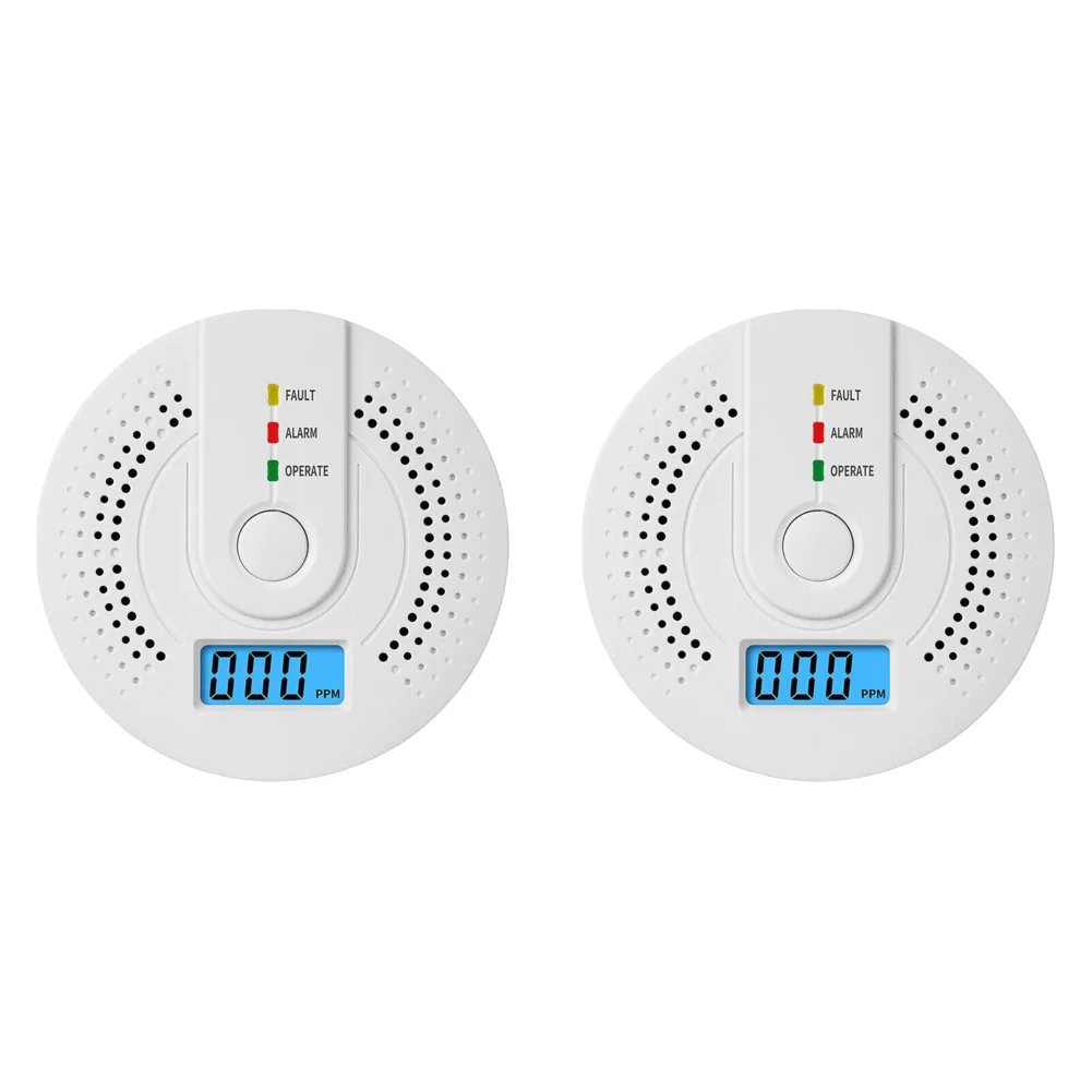 5-1PCS Digital Carbon Monoxide Detector Sound & Light Warning Sensor thumbnail 3