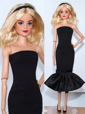 Moda 11.5 roupas de boneca para barbie vestido para bonecas barbie outfits  fr/st camiseta tanque tops saia calças 1/6 acessórios brinquedos -  AliExpress