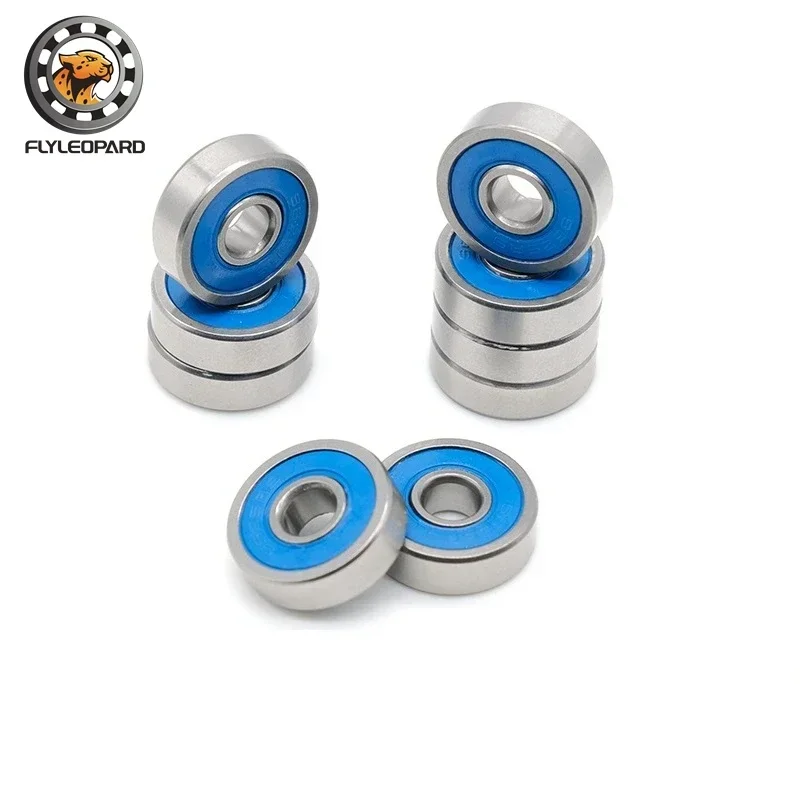 5 개/몫 686 2RS 6x13x5mm 고품질 소형 볼 베어링 686RS ABEC7 6*13*5 블루 씰 모델 베어링 RC 베어링