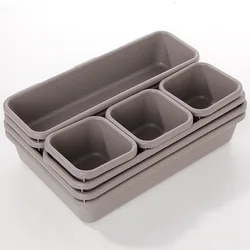 Multi - Purpose Storage and Organizer Box Set (GRAY)