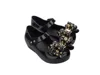 Mini Girl Sandals 2024 Kids Sparkle Bow Summer Shoes for Children Sandals Waterproof Non-slip Beach Sandals Melissa Shoes HMI087 4