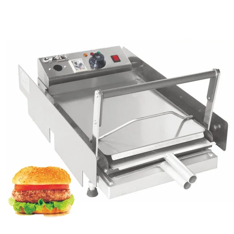 Restaurant Use Fast Food Hamburger Burger Bread Grill Maker Machine