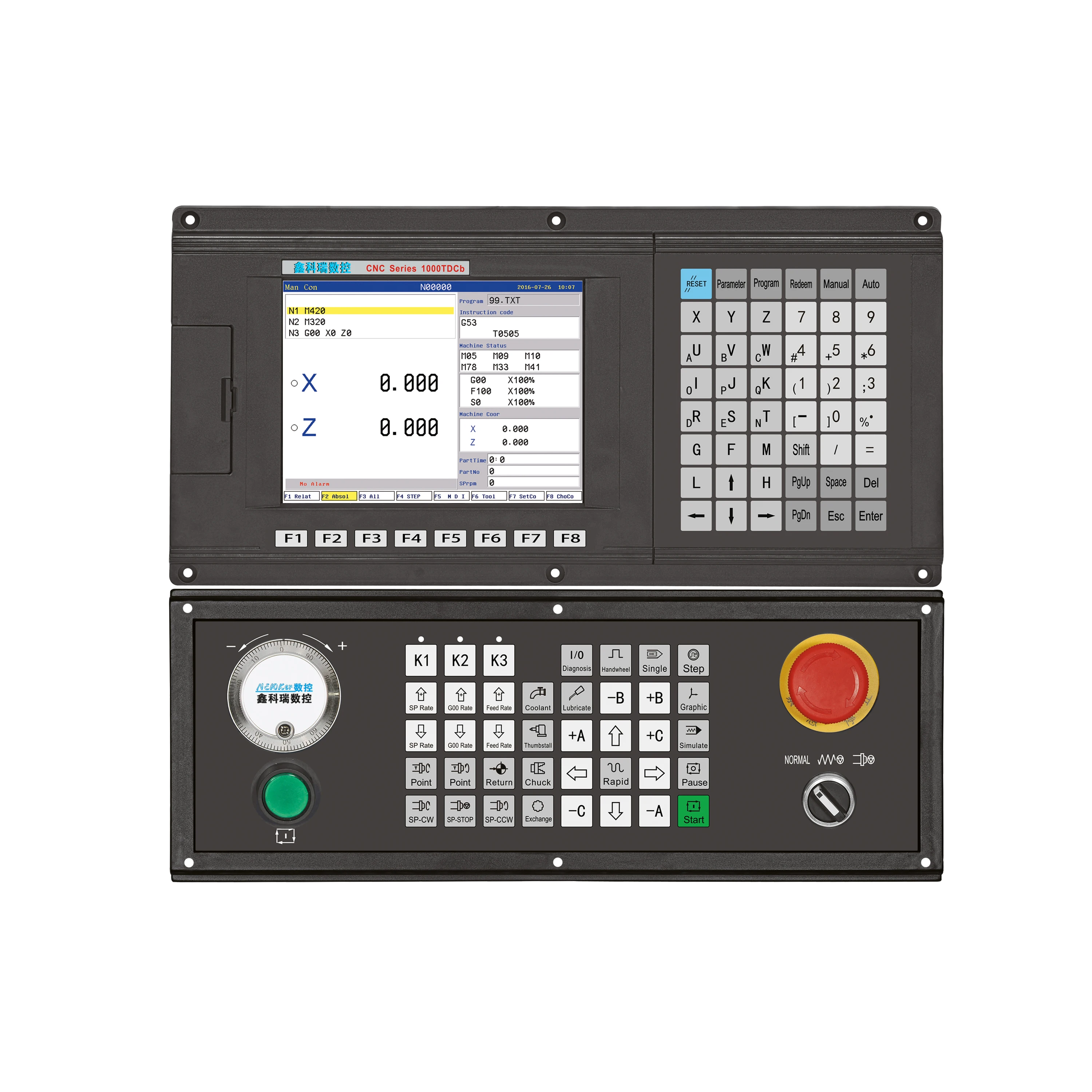 

China brands NEWKer cnc controller board kit with box for lathe system