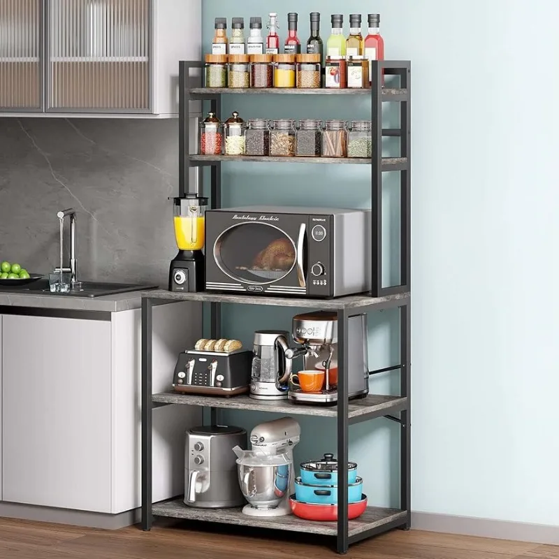https://ae01.alicdn.com/kf/S37368e72bf68422981d1d2bc06cfb9caw/Denkee-Kitchen-Bakers-Rack-Industrial-5-Tier-Microwave-Oven-Stand-Freestanding-Kitchen-Utility-Storage-Shelf-Workstati.jpg