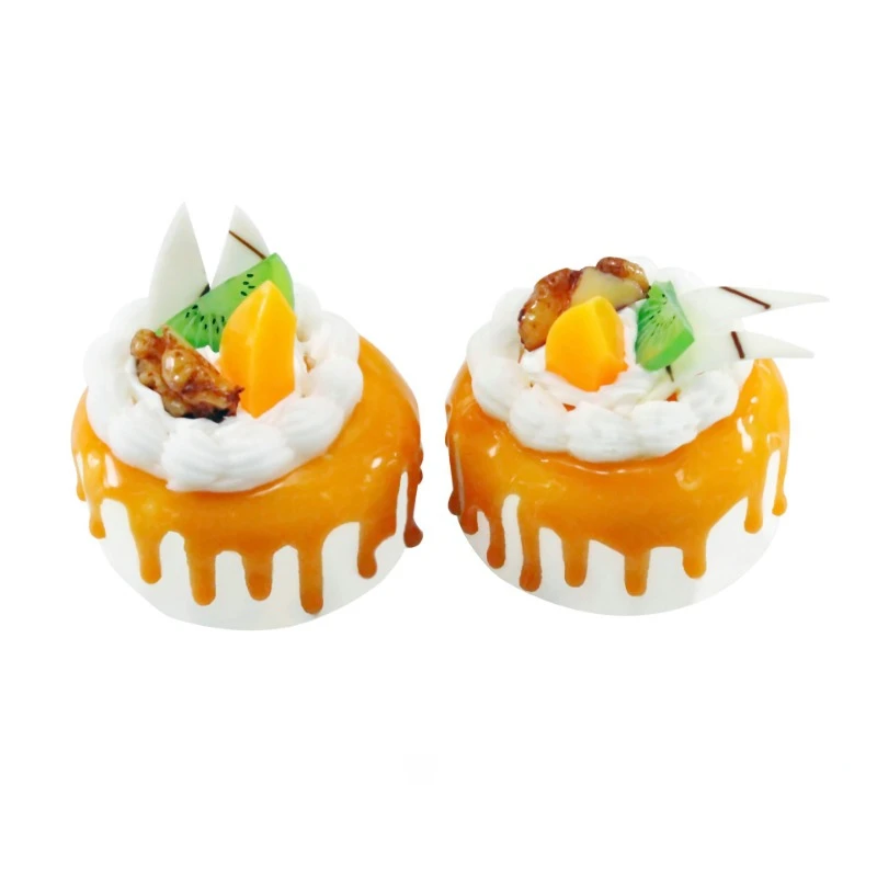 Artificial Fruit Cakes Dessert Model 1Pcs for food model,food photography props,kitchen food toys