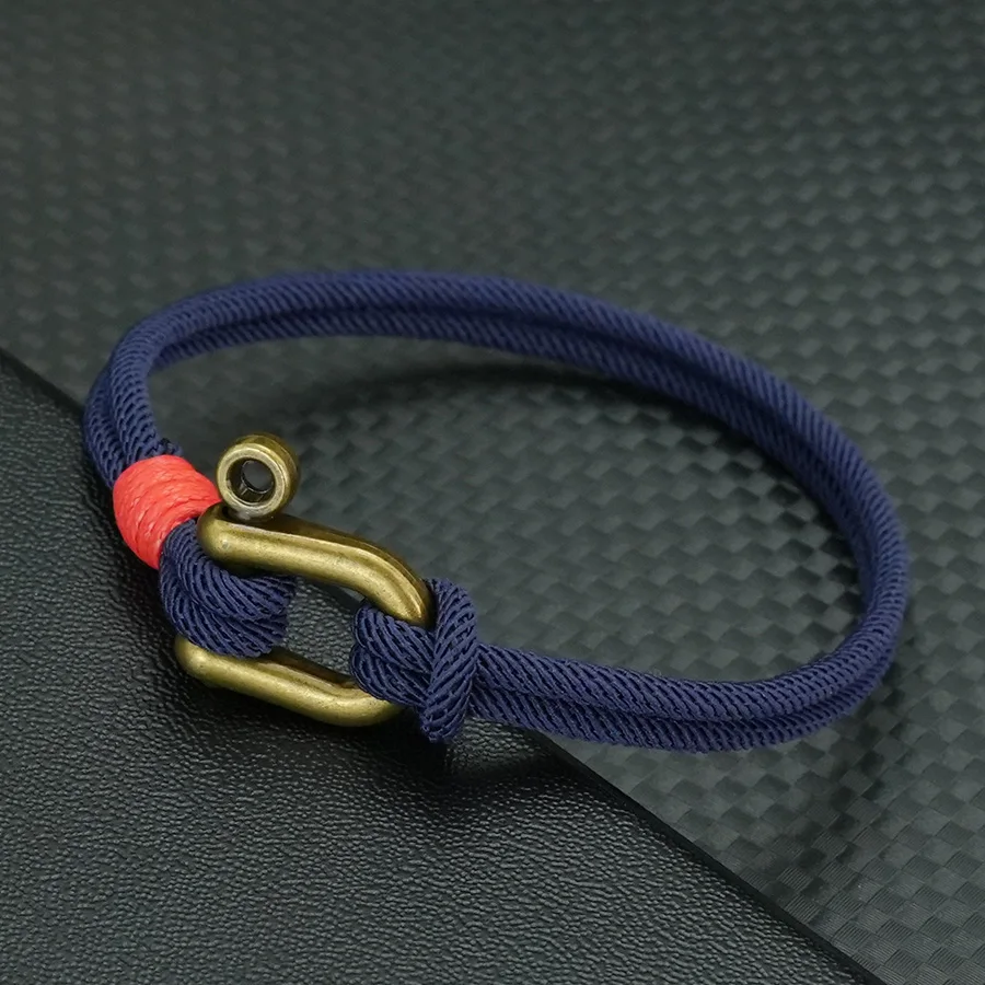 Men Retro Cord Chain Bracelet Thin 3mm