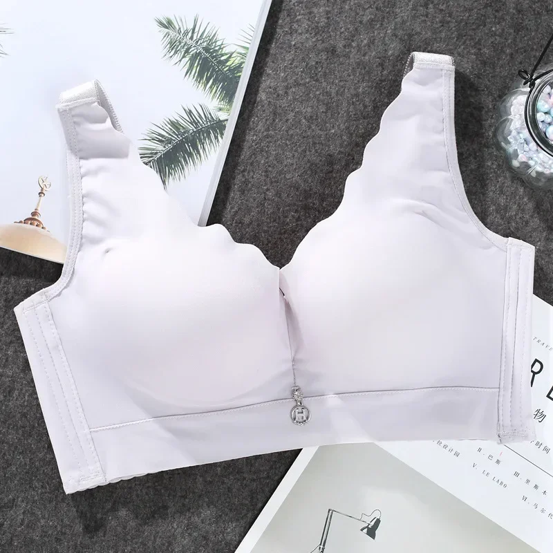 

Bra for women Plain soft Wireless Lingire Stretch Push up Underwear