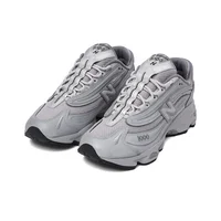 Chaussures de course basses New Balance NB1000 pour homme, gris/argent, avec bout arrondi, respirabilité confortable et amorti M1000TE 3