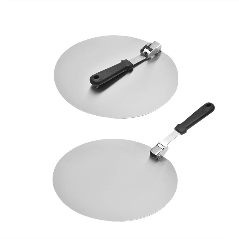 Pizza Shovel Spatula Pastry Paddle Pizza Peel Pizza Bakeware Foldable Plastic Handle Non-Stick Kitchen Baking Tools Accessories