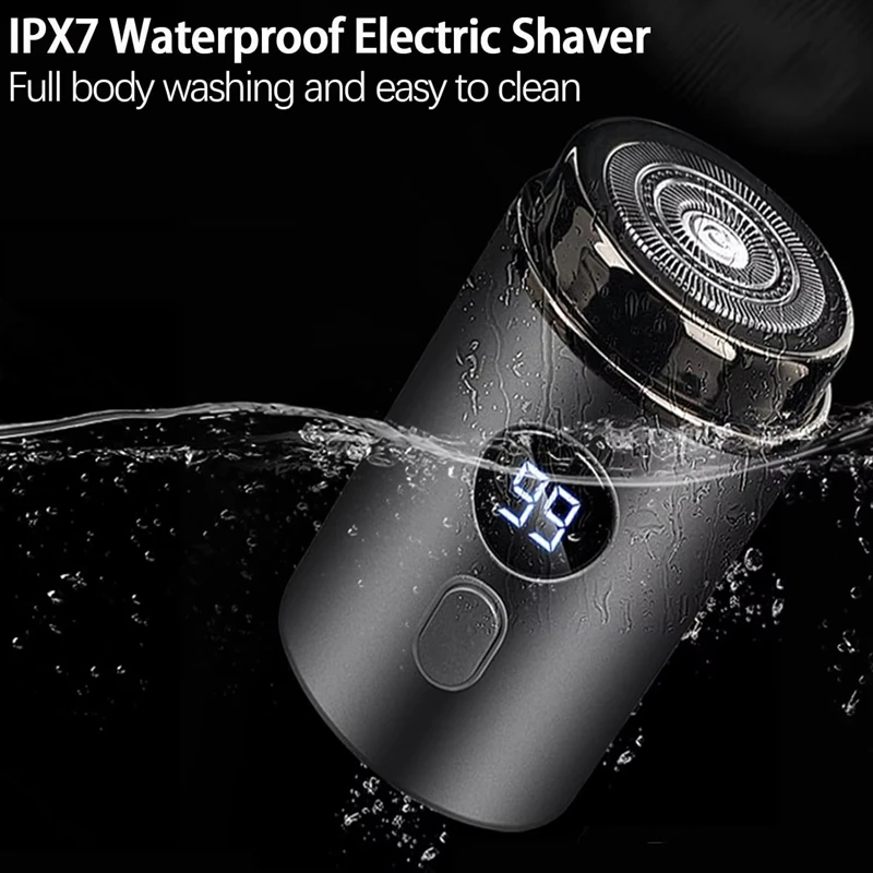 Xiaomi Men Electric Mini Shaver Rechargeable Type-c Charging Car Portable Shaver Led Digital Display Men Women Home Razor 5