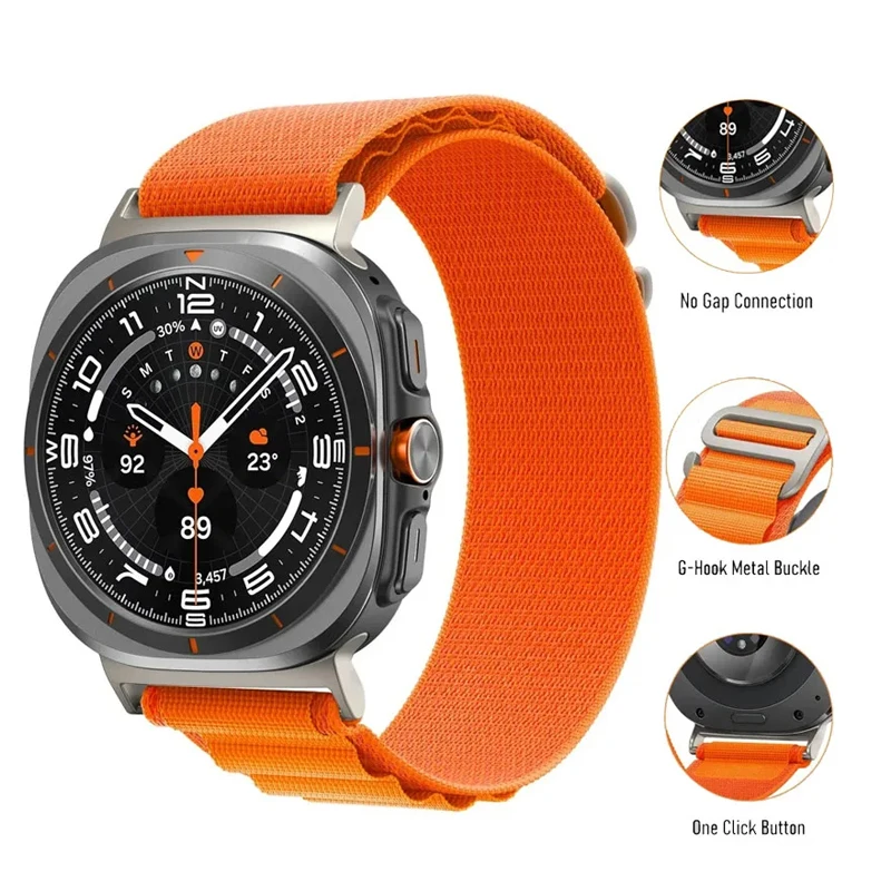 Alpine Loop Nylon Watch Strap - Premium Band Bracelet