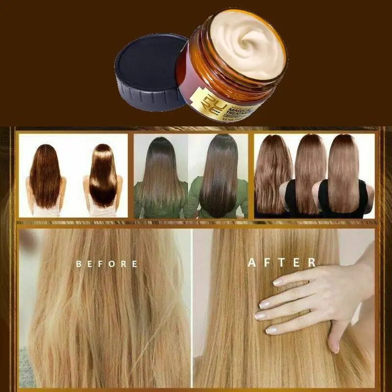 

60ml Magical Treatment Mask 5 Seconds Repairs Damage Restore Soft Hair Care For All Hair Types Keratin Hair Scalp Treatment