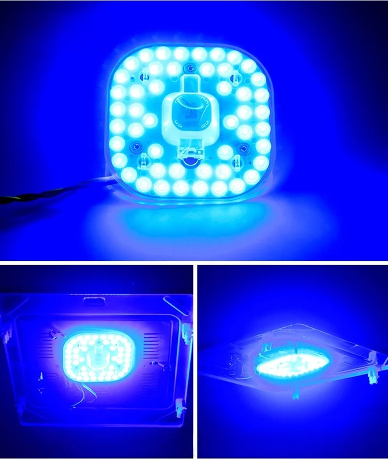 RGB LED Ceiling Light Module AC220V 230V 240V 12W 18W 24W 36W Red Green Blue Yellow Pink White Icy Blue