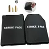 NIJ IIIA 3A Level Soft Uhmwpe Bulletproof Plate Ballistic Tactical Vest Bulletproof Backpack Ballistic Panel Plates 10x12in 1