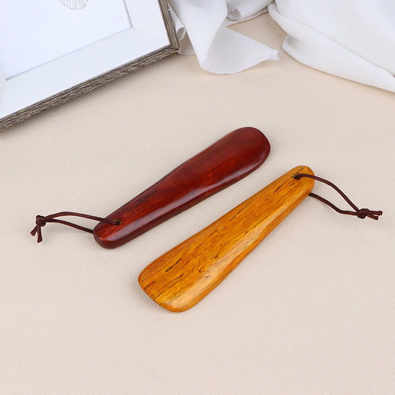 

1Pc Wooden Shoe Puller And Shoe Wearer Household Non Bending Auxiliary Shoe Lifting Device