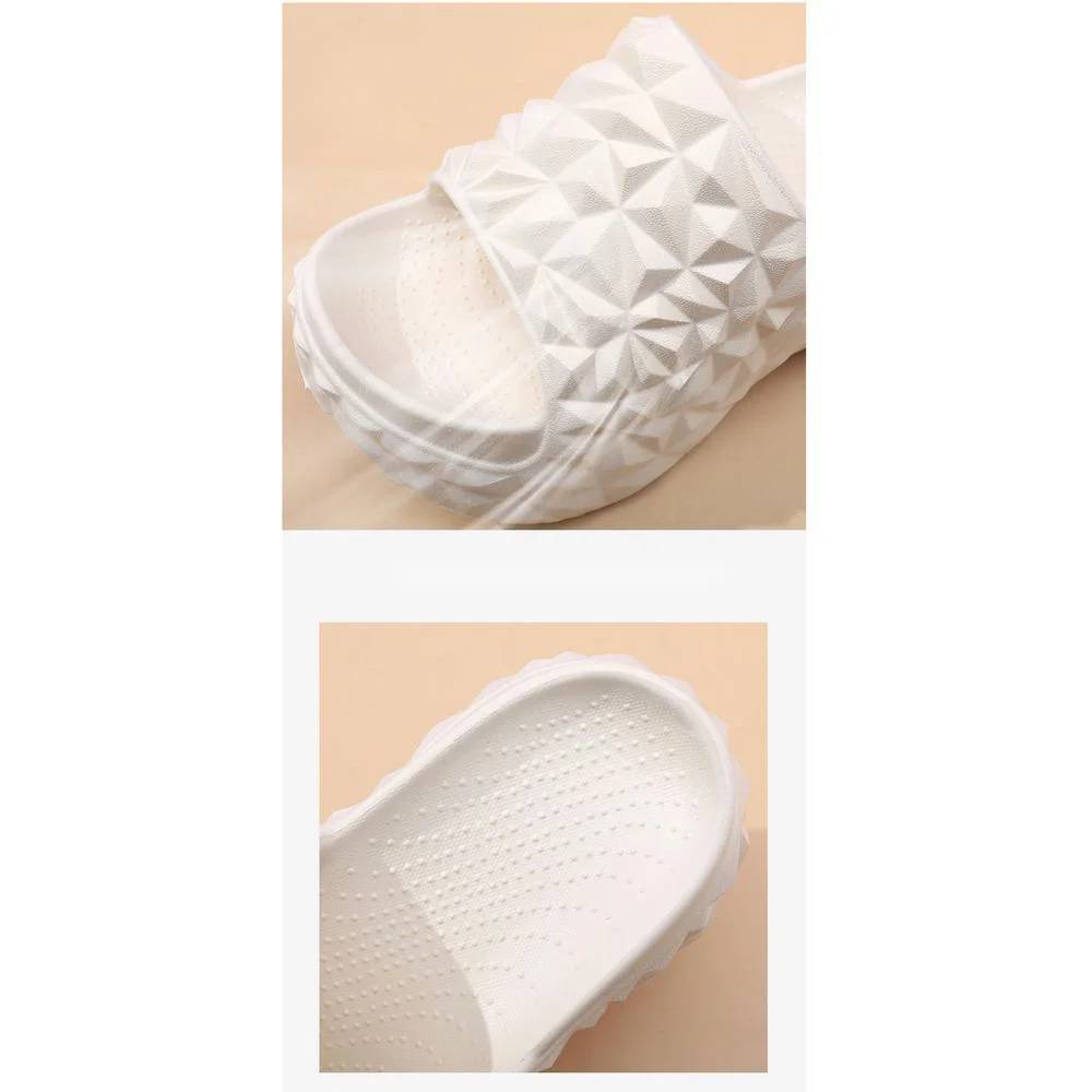 High Heeled Sandals For Women In Summer Thick Soled And High Heeled Flip Flops Wear Resistant Breathable And Non Stinky Foot Slippers_voghion.com